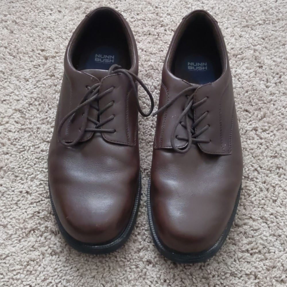 Nunn Bush Men's Brown Dress Shoes